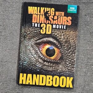 Walking With Dinosaurs The 3D Movie Handbook BBC Earth Hardcover Childrens Book‎